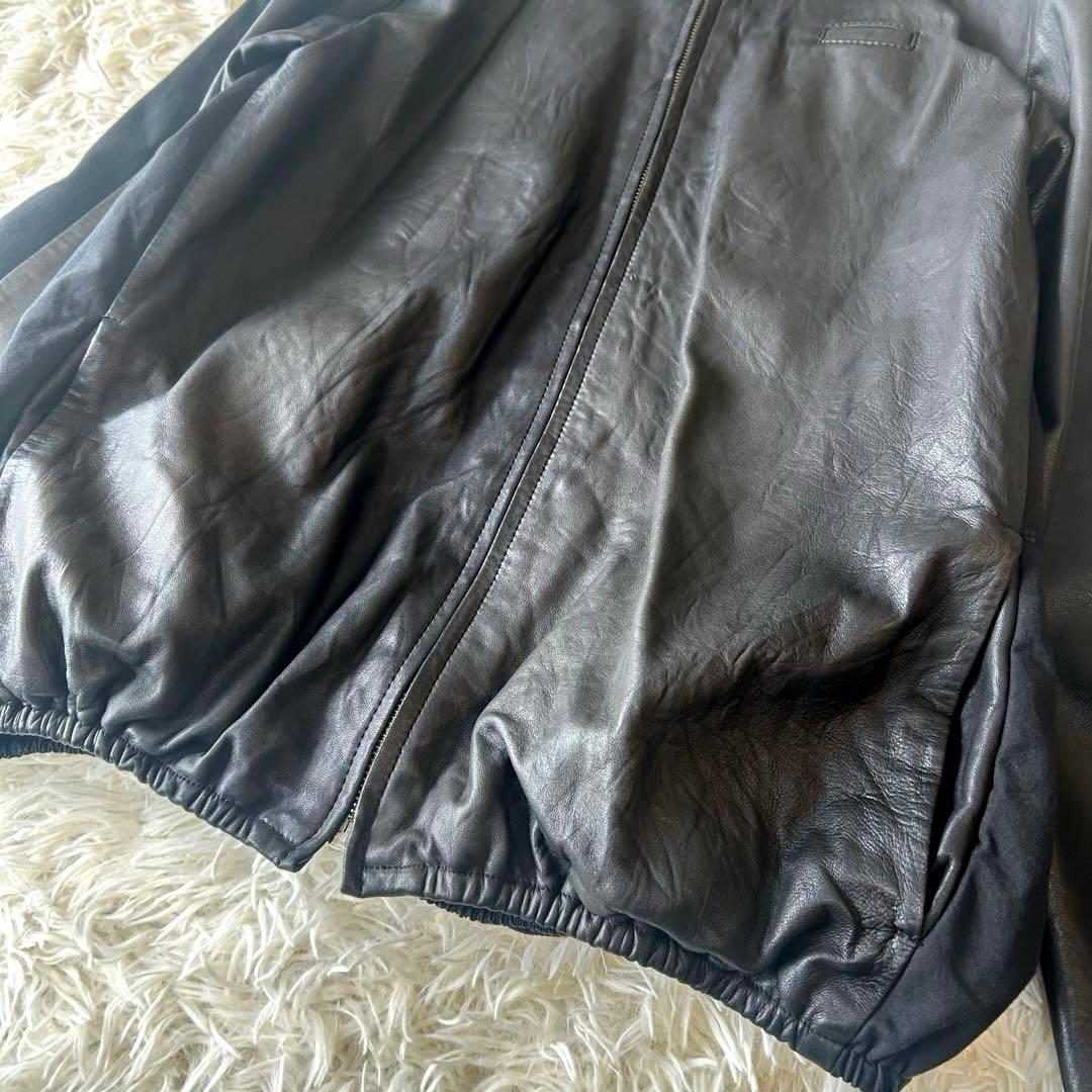 ドゥルカマラ　Dulcamara ドッキング　シングルラムレザージャケット　黒