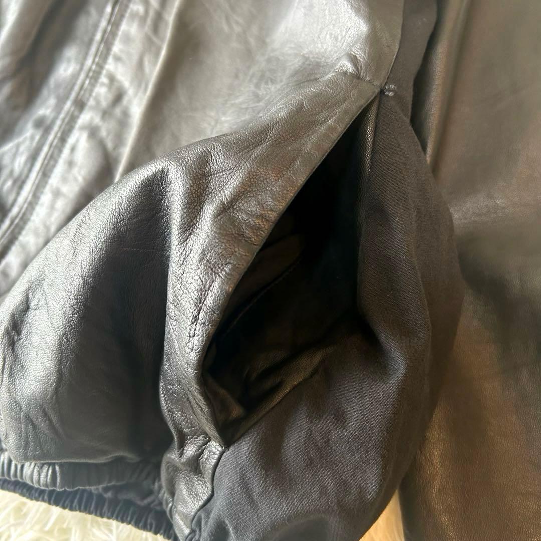 ドゥルカマラ　Dulcamara ドッキング　シングルラムレザージャケット　黒