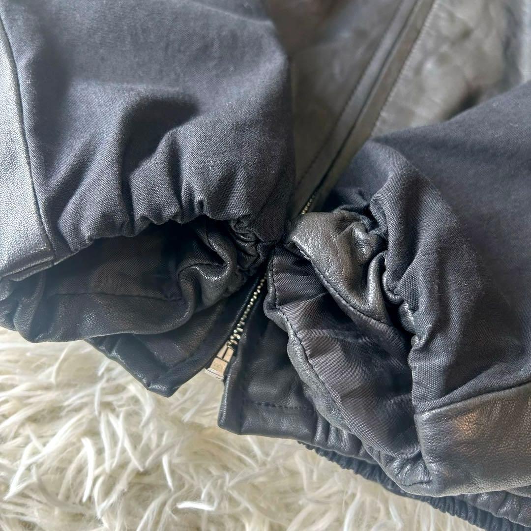 ドゥルカマラ　Dulcamara ドッキング　シングルラムレザージャケット　黒