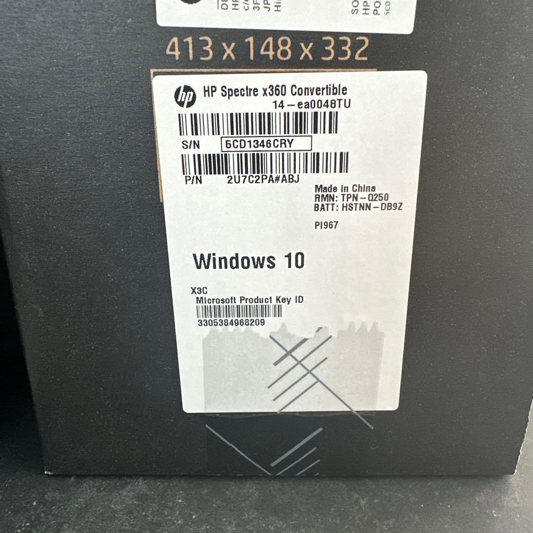HP Spectre x360 Corei7 1TBSSD 16Gメモリ