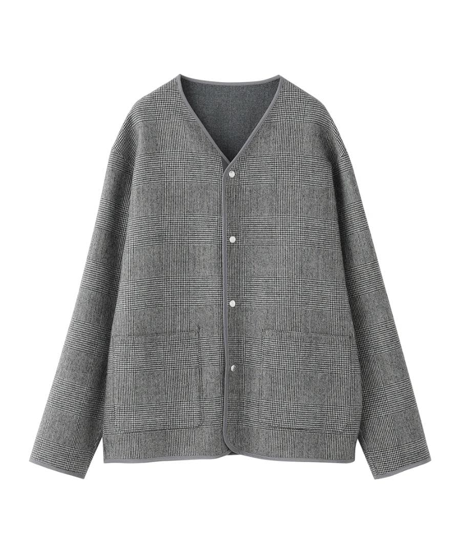 マッキントッシュフィロソフィー ノーカラージャケット リバーシブル 未使用品