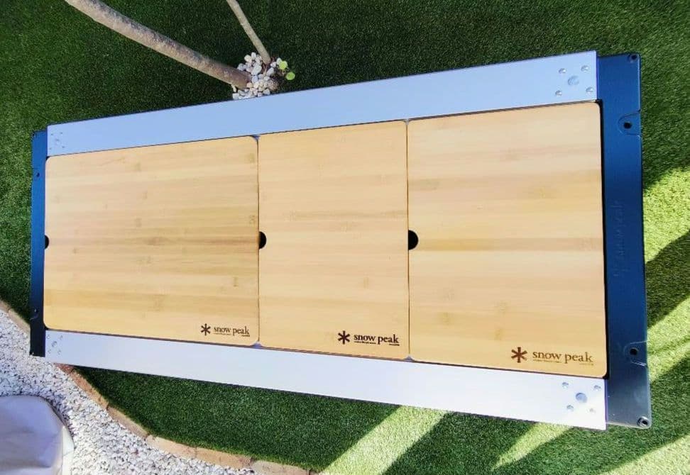 ☆希少☆初期型☆peak IGT ウッドテーブル ３枚セット　ケース付