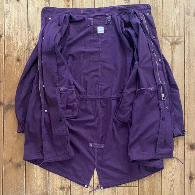 野村訓市さん着用 20AW BEDWIN M-65 モッズコート 2 パープル
