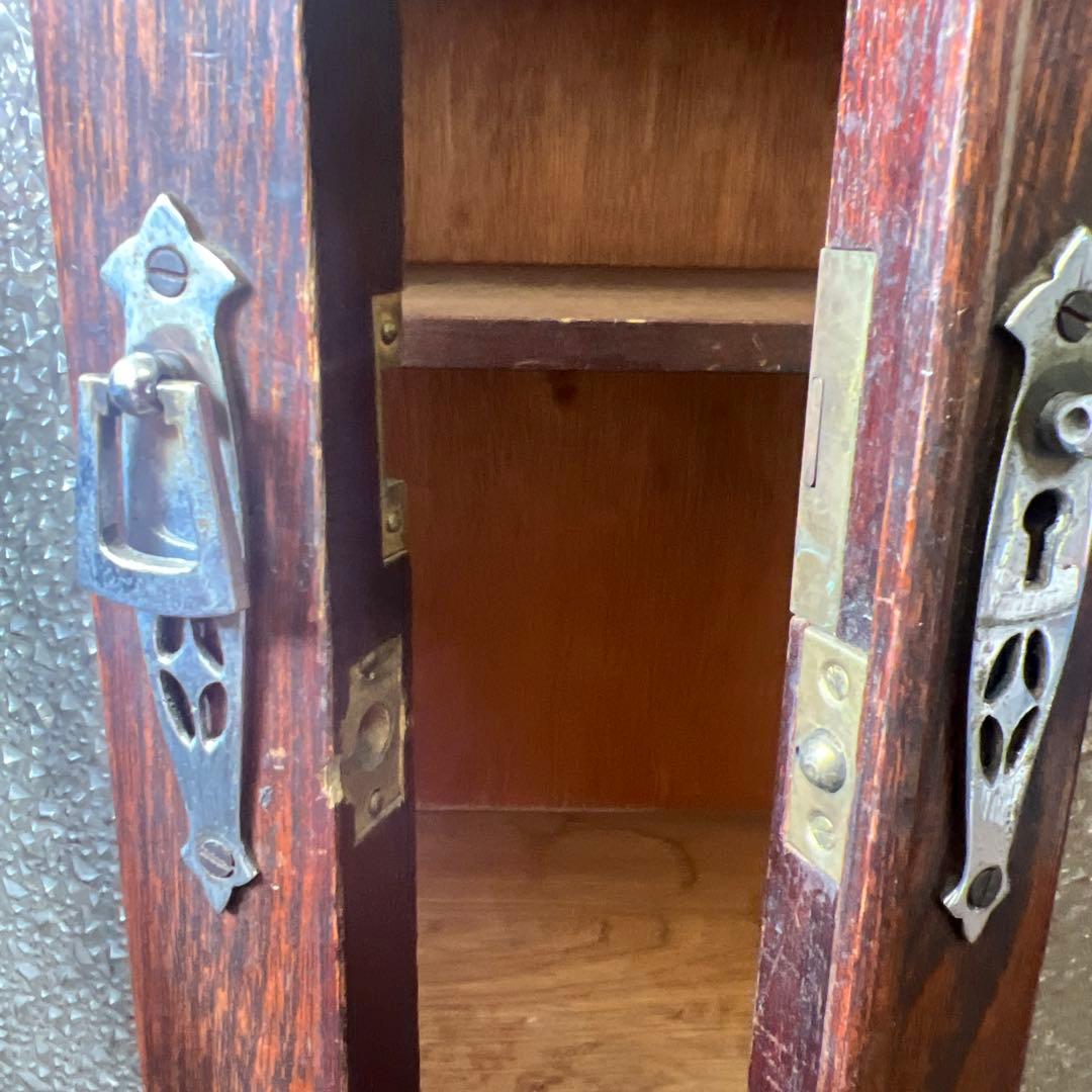 昭和レトロ 本棚 収納棚 当時物