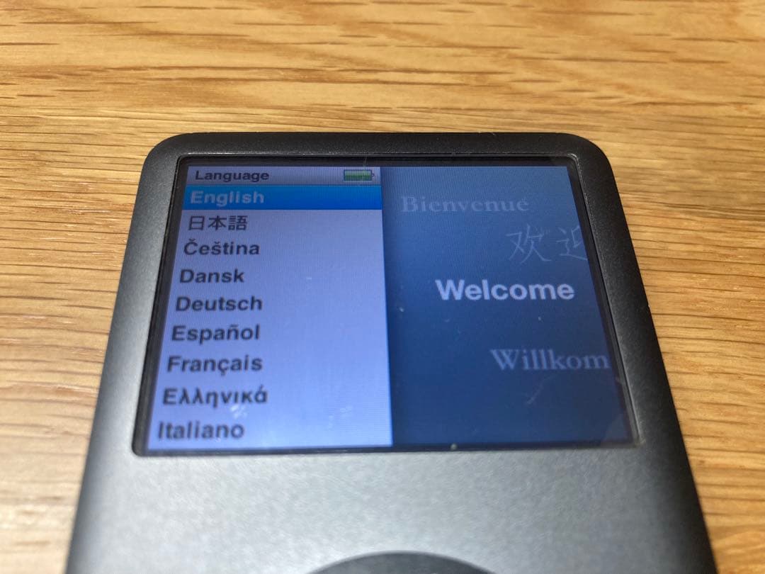 Apple iPod classic 160GB 最終型 箱付 動作品