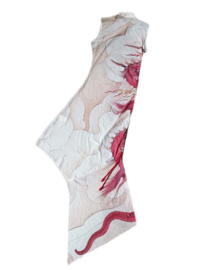 VIVIENNE TAM ドラゴン柄チャイナドレス　s