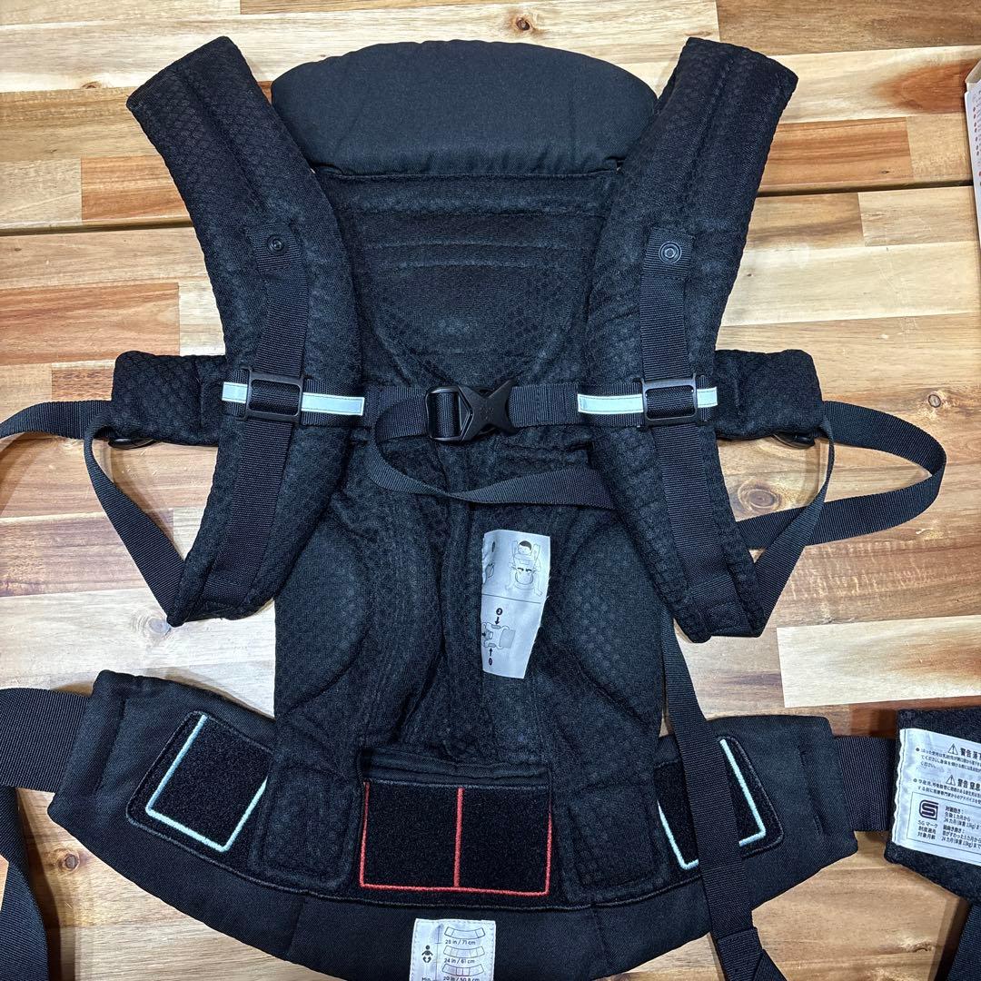 エルゴベビー　オムニブリーズ　抱っこ紐　ブラック