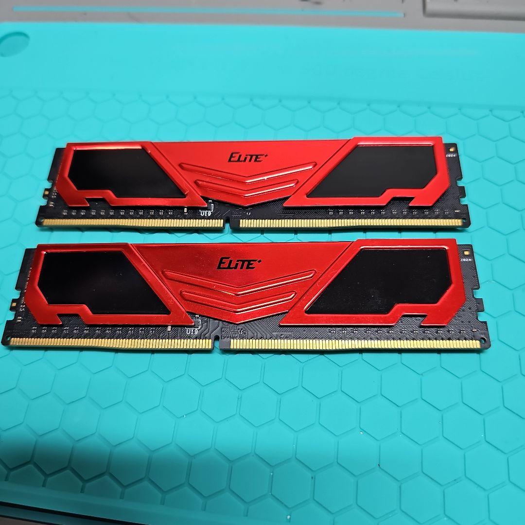 E*T様 TEAMGROUP Elite DDR4 16GBx2 32GB