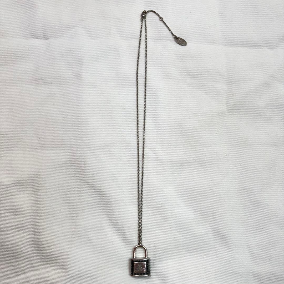 激レア✨VivienneWestwood オーブ パドロックネックレス オニキス