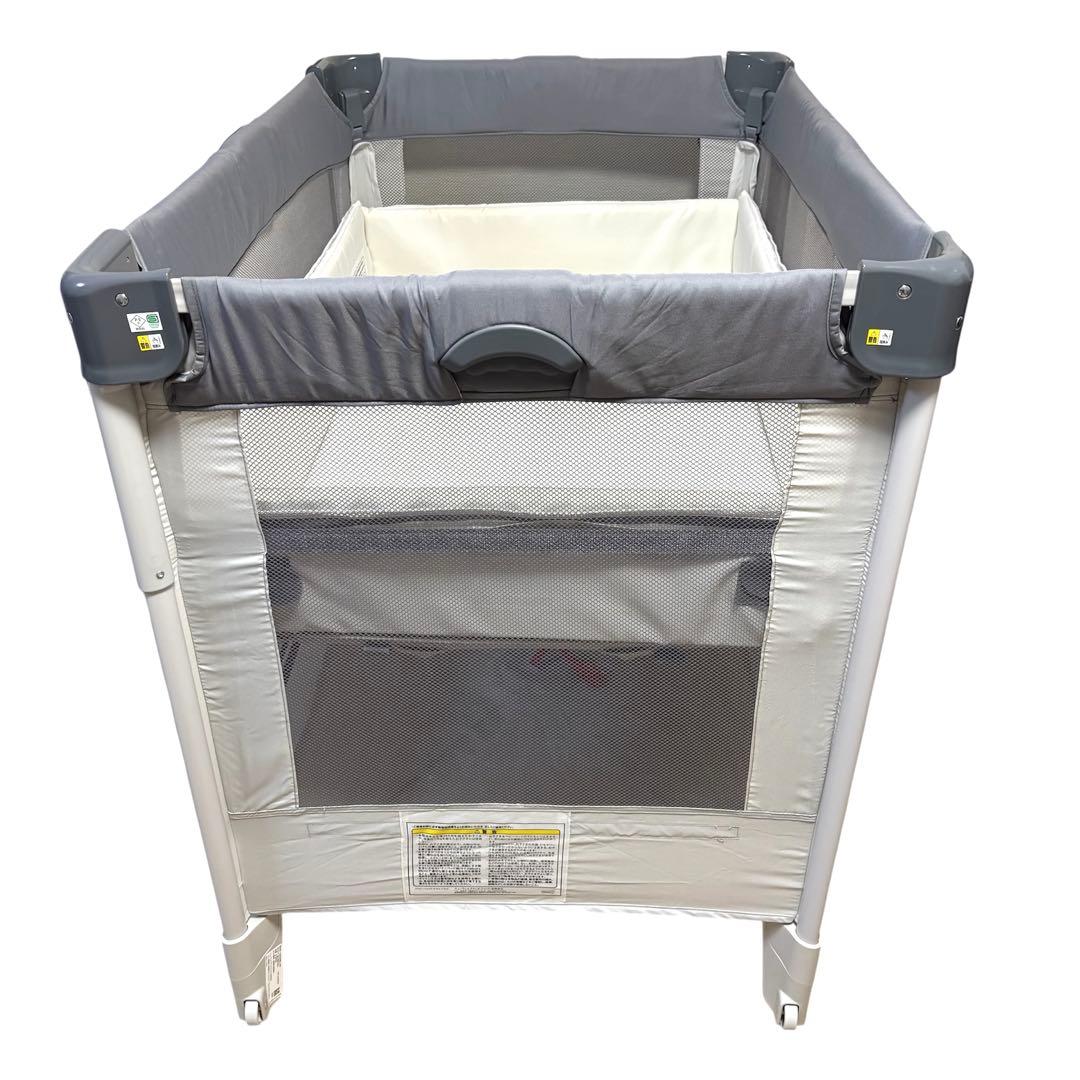 極美品 アップリカ Aprica ココネル エアー AB ベビーベッド ベア 熊