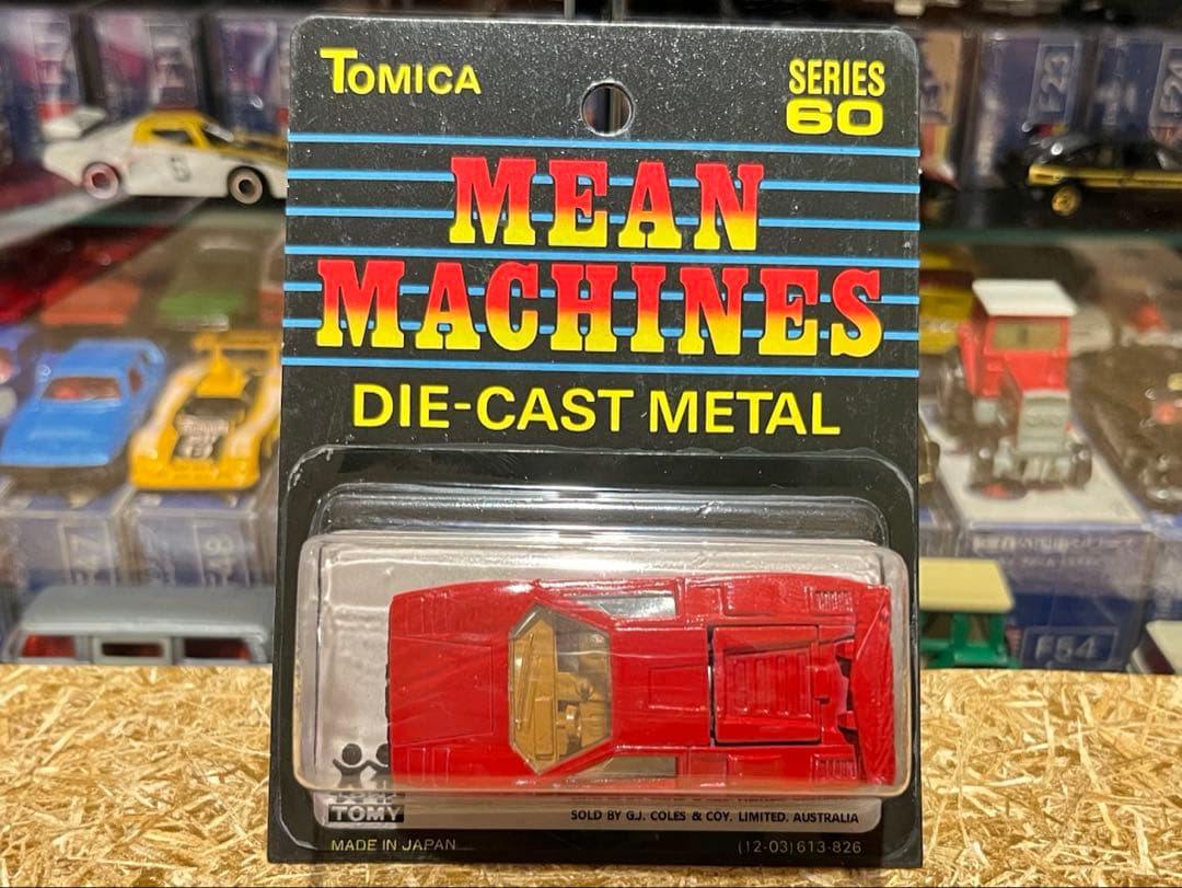 トミカ 日本製 青箱 F50 ランボルギーニカウンタック LP500S 一般輸出