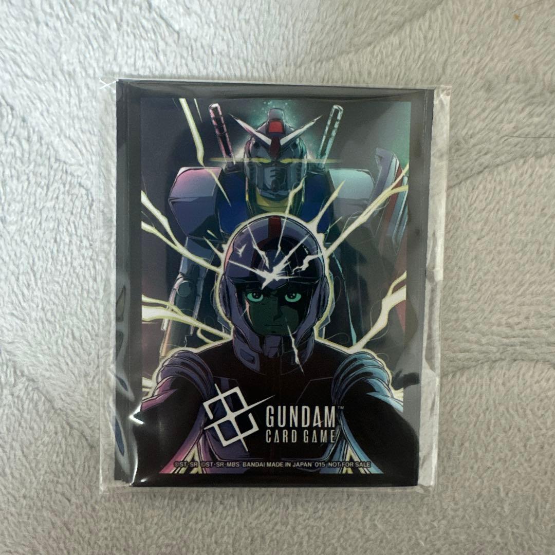 ガンダムカードゲーム WCP ASIA FINAL アムロ・レイ スリーブ10枚