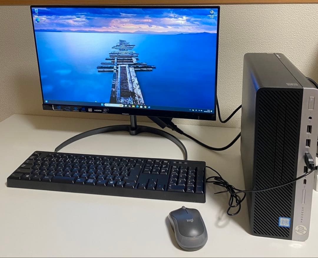 【デスクトップ】corei7 16GB SSD237GB＋HDD456GB 一式