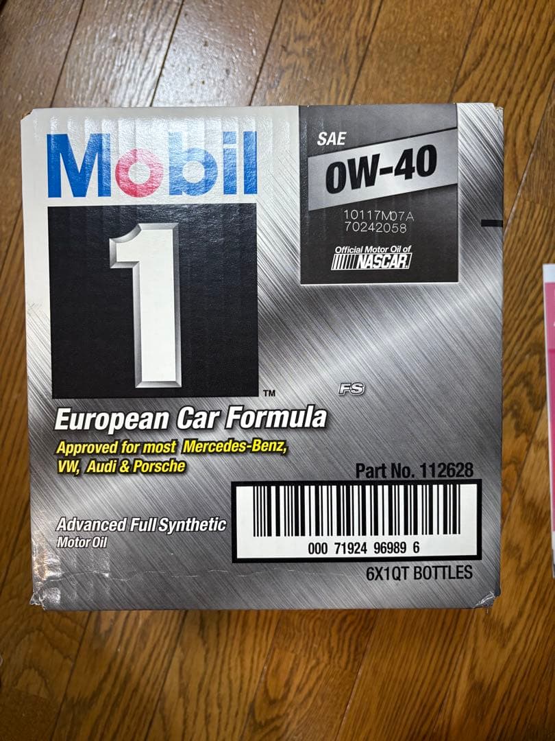 Mobil 1 0W-40 6本セット 2箱まとめ売り
