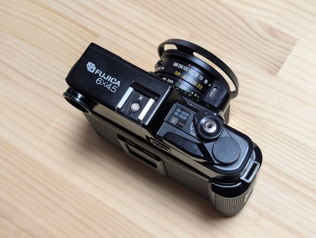 FUJICA GS645W 中判フィルムカメラ 完動品　作例アリ