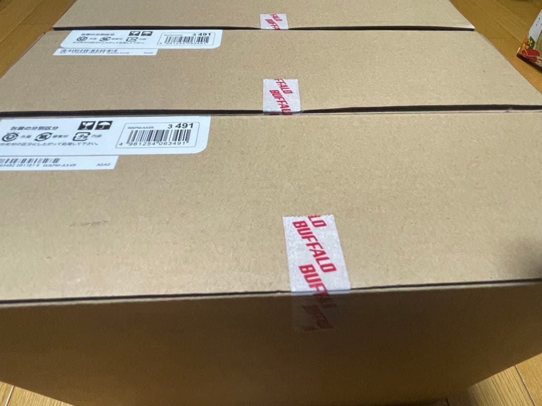 【新品未開封】BUFFALO WAPM-AX4R Wi-Fiアクセスポイント3台