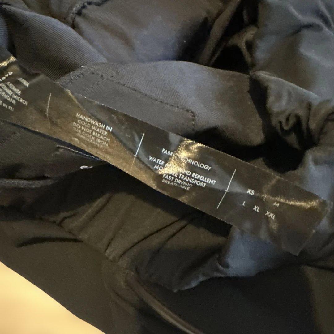 enfin leve メンズパンツ　ブラックS