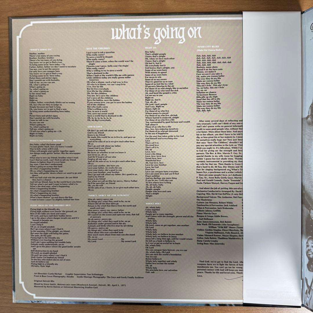 洋楽 MARVIN GAYE/WHAT'S GOING ON_DETROIT MIX