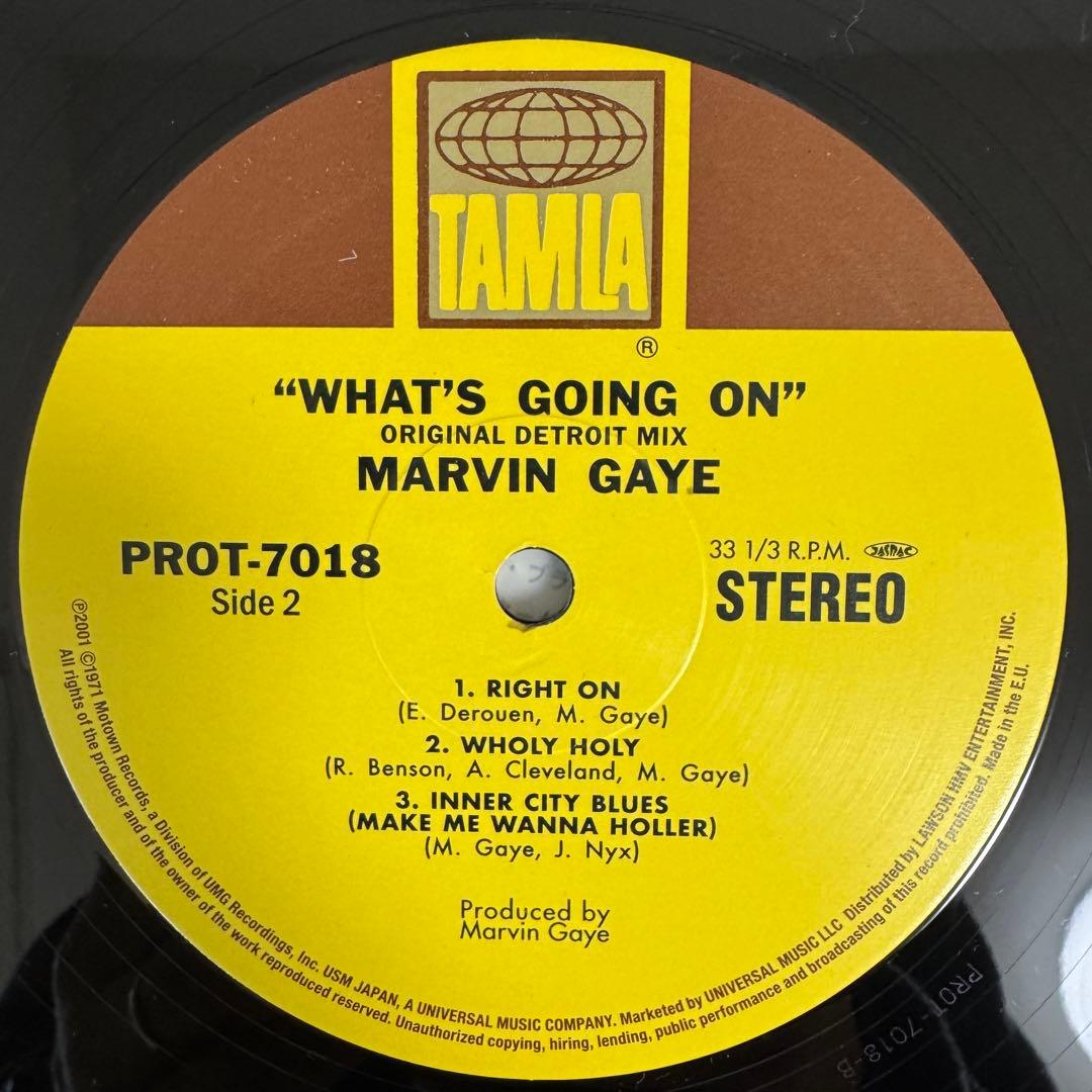 洋楽 MARVIN GAYE/WHAT'S GOING ON_DETROIT MIX