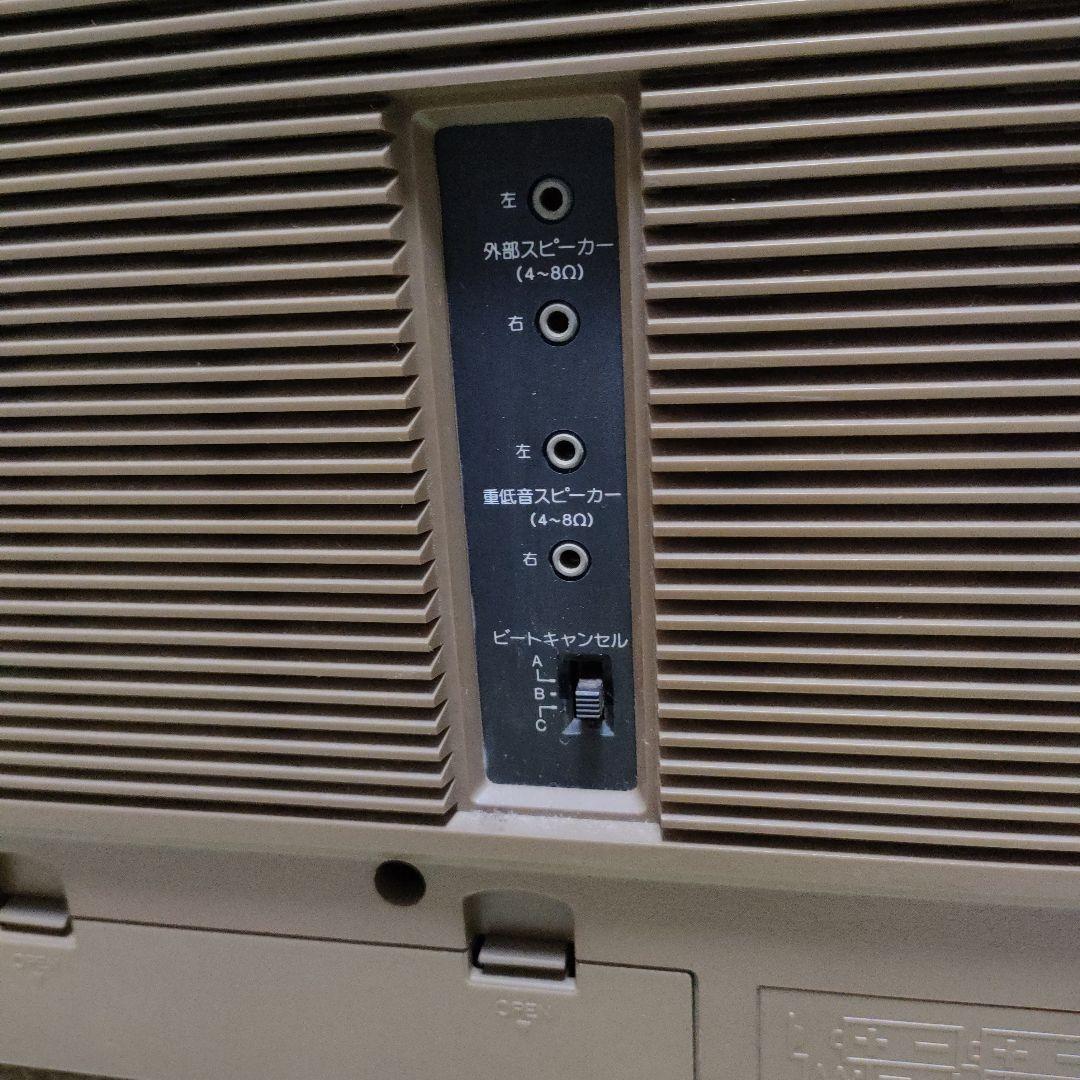 ジャンク品 SHARPシャープ THE SEARCHER-WGF-909ラジカセ