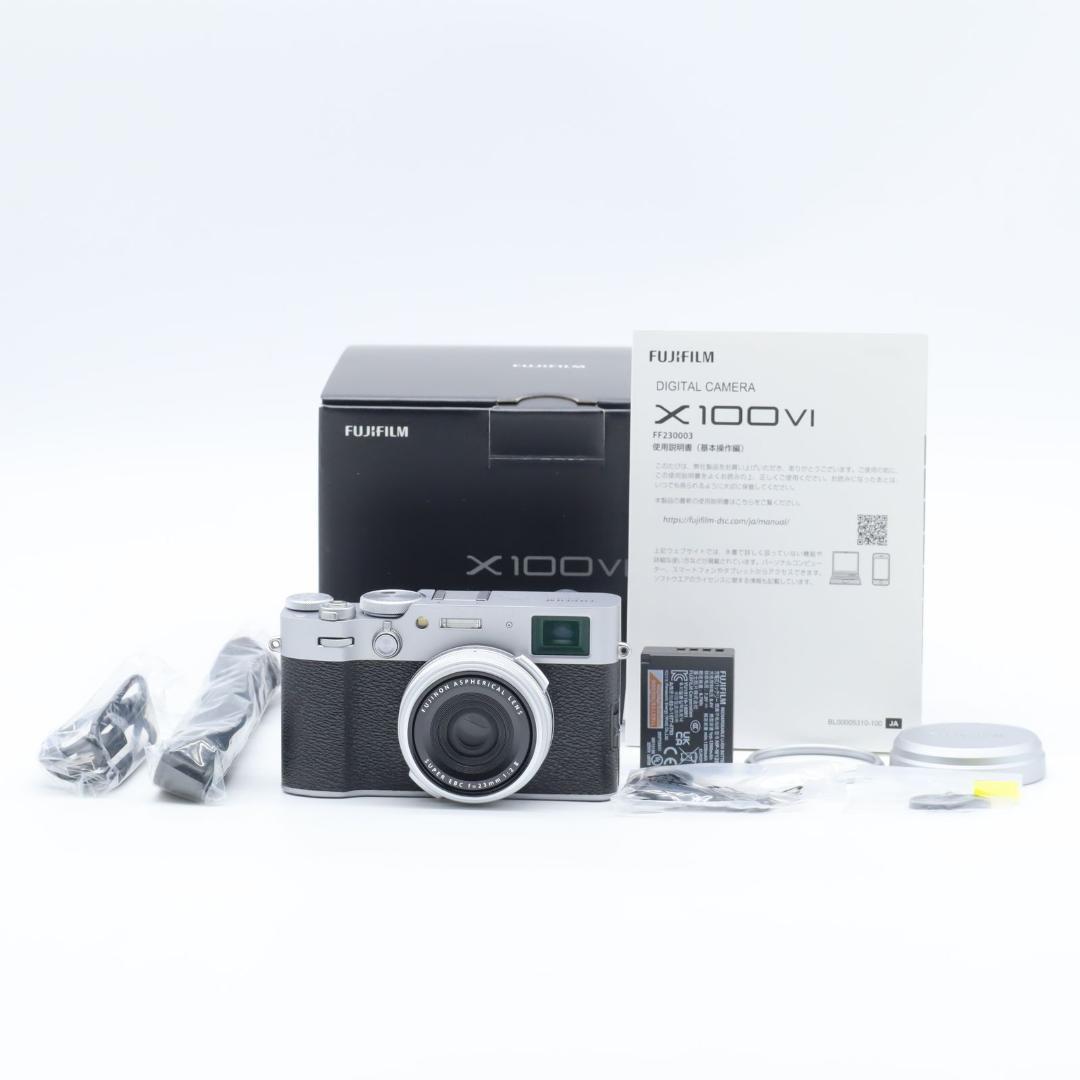 【ショット数600】FUJIFILM X100VI シルバー