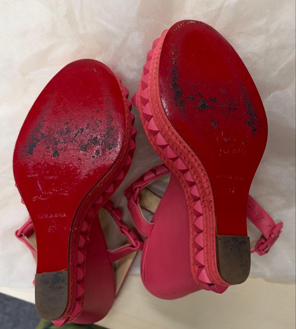 クリスチャンルブタン サンダル カタクロウ　37