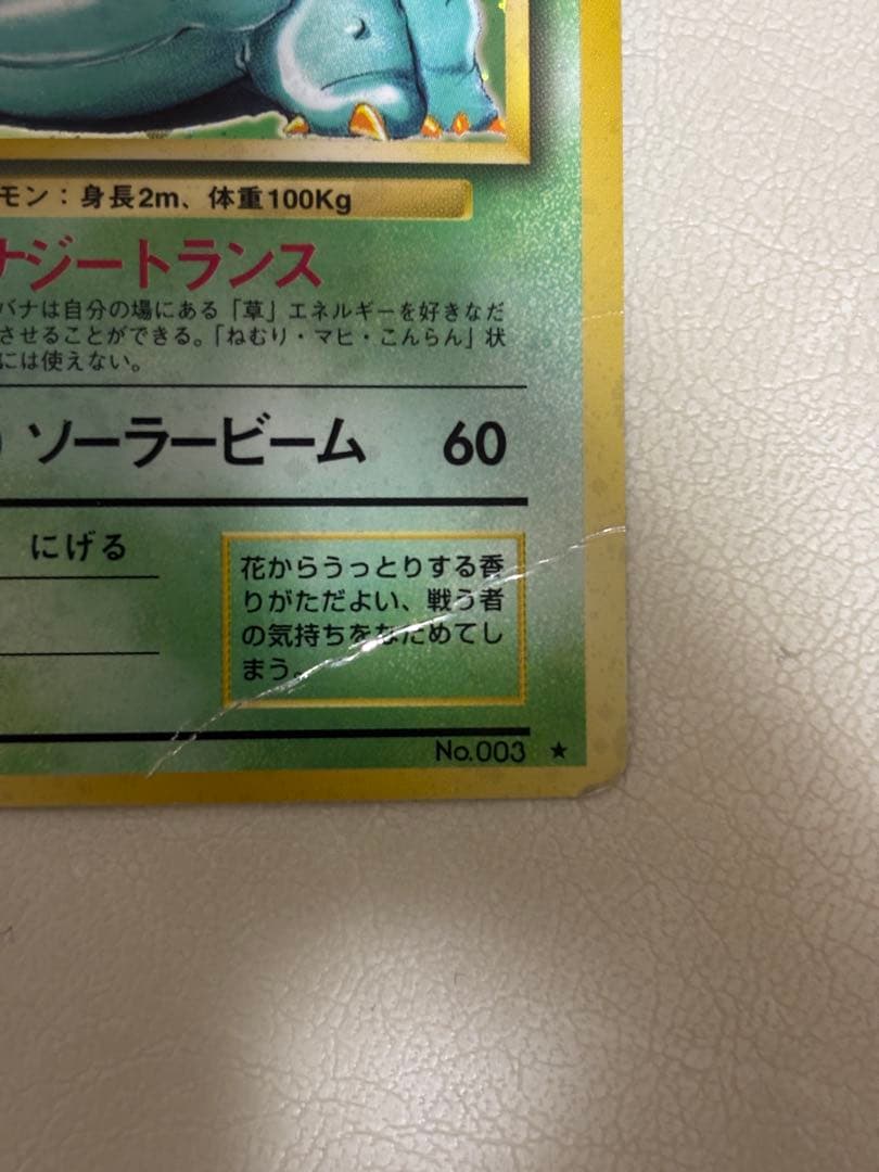 旧裏 フシギバナ ★ キラ 折れあり プレイ用 初期