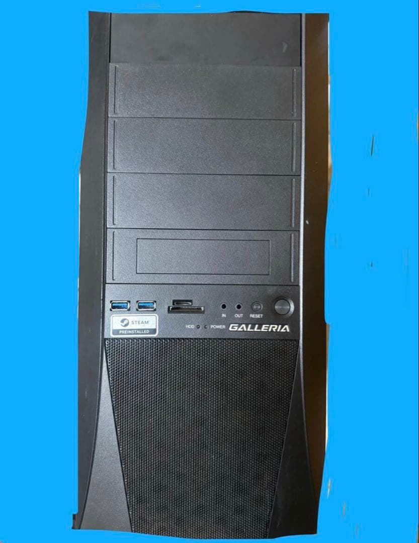 GALLERIA ASUS GTX1060 i5 9400 ddr4 16g本体