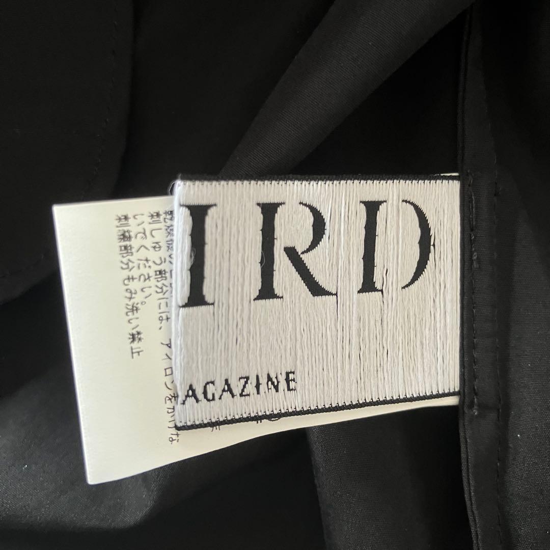 THIRD MAGAZINE サードマガジン スタンドカラーフリルブラウス