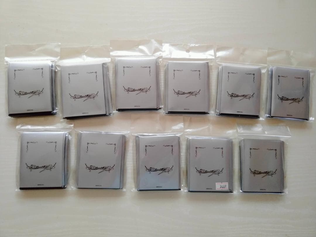 11個セット　ディメンションゼロ　オフィシャルカードスリーブ 黒 遊戯王などに