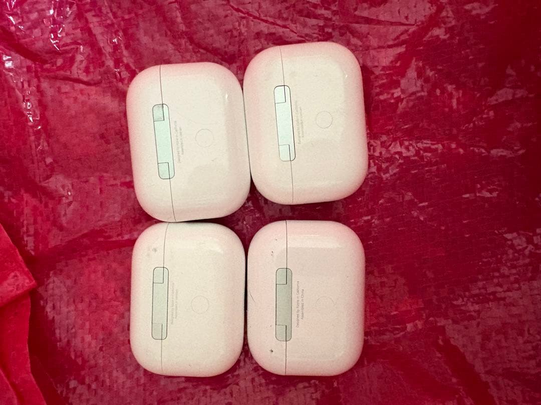 〈ジャンク品？AirPods本体4個セット☆ホワイト〉