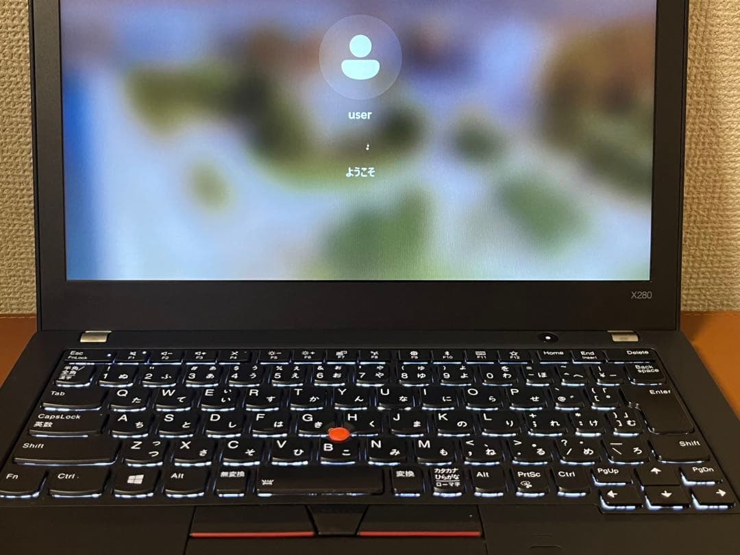 ThinkPad X280 i5-8250U 高速16G 256GB BLKey