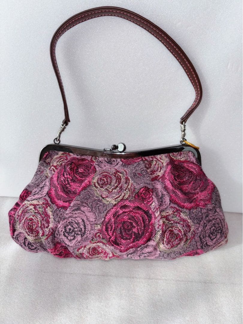 棗Think bee! シンクビー　がま口 ハンドバッグ 2way