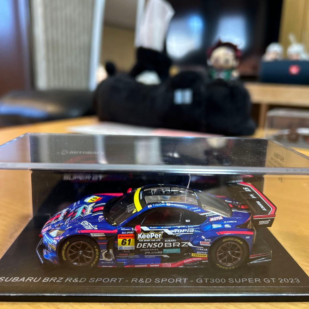 ミニカー SUBARU BRZ R&D SPORT GT300 SUPER GT 2023