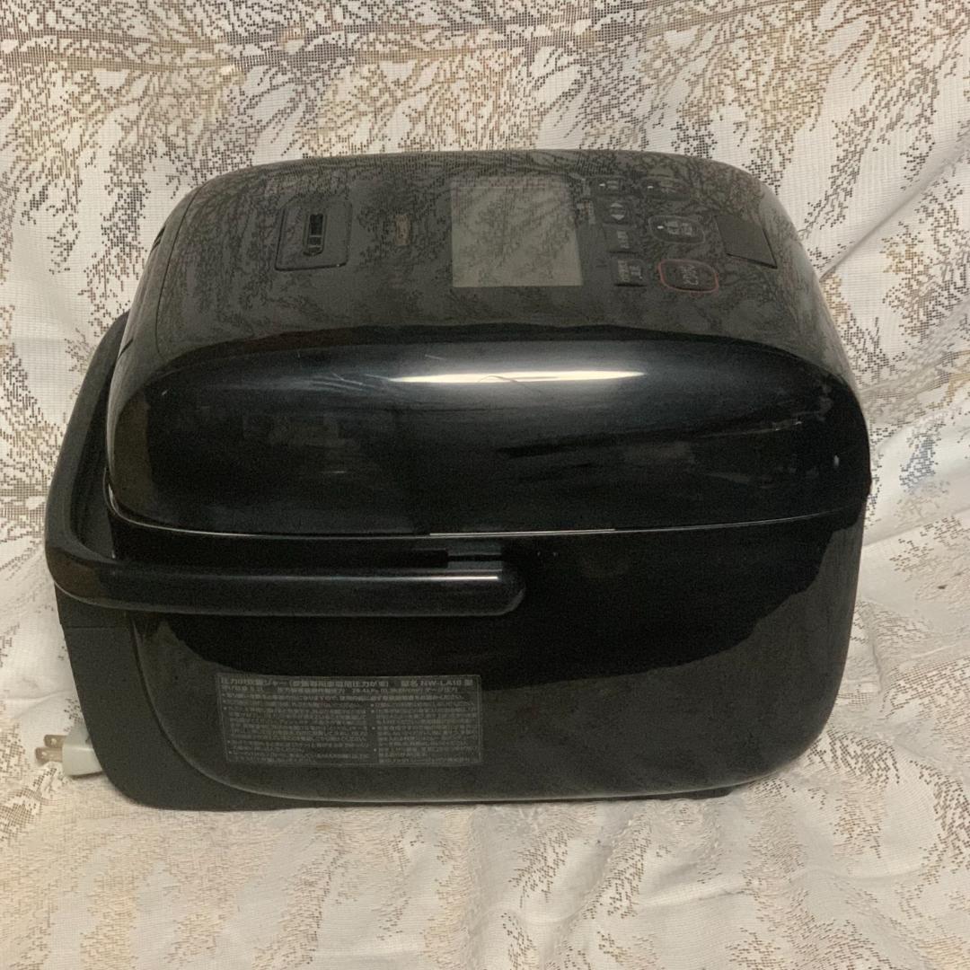 Qthong le■象印 NW-LA18 1升 10合 炎舞炊き 黒漆■