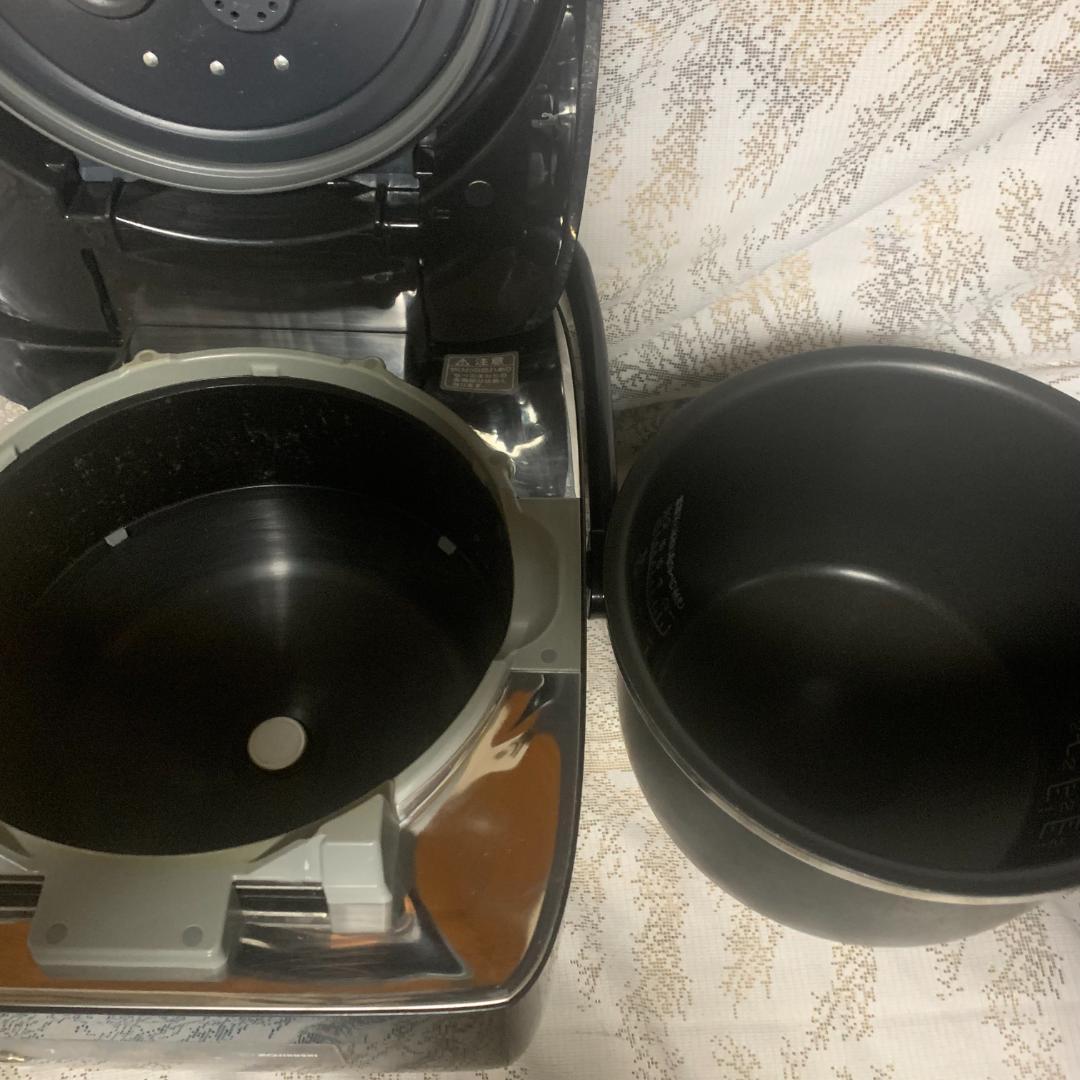 Qthong le■象印 NW-LA18 1升 10合 炎舞炊き 黒漆■