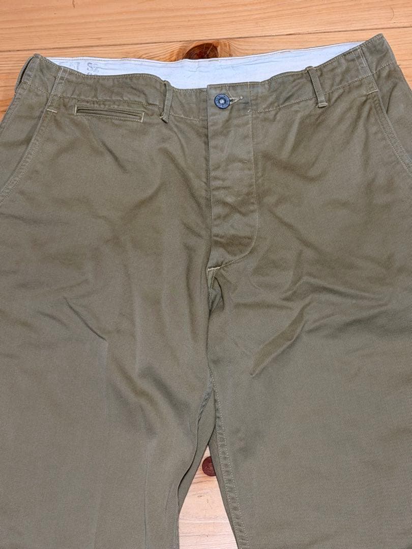 ウエアハウス　Lot 1216 M-41 ミリタリー　チノ　32