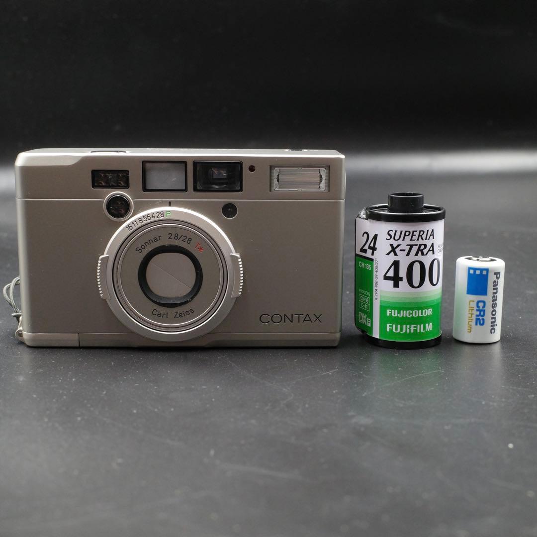 【美品・レア】Contax T ix Carl Zeiss Sonnarレンズ
