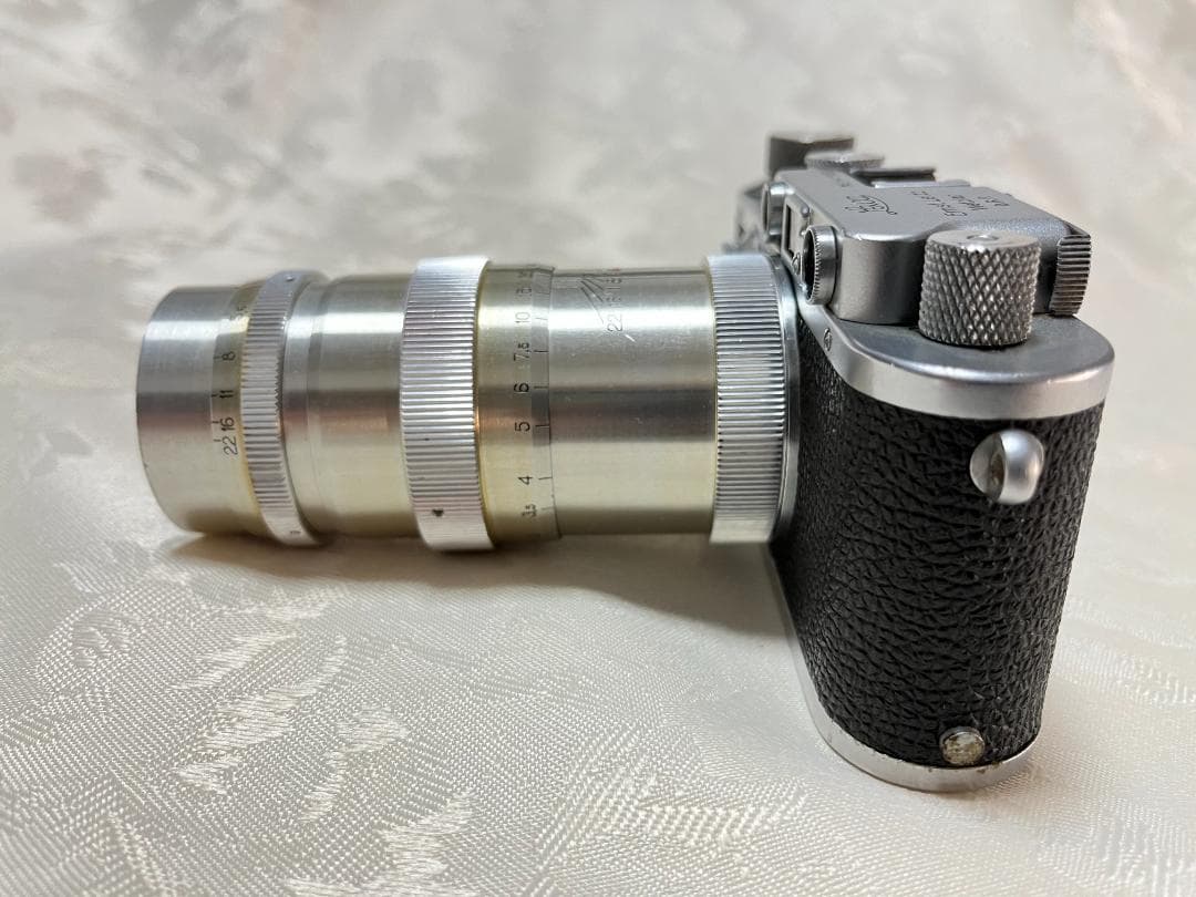 LeicaⅢ　ドイツ１９３４年製と135mmジュピターレンズ　美品　即購入可能