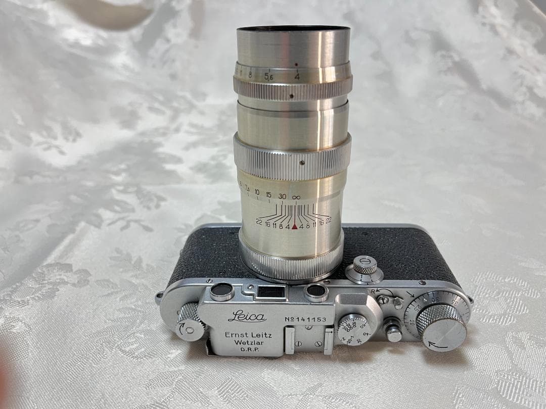LeicaⅢ　ドイツ１９３４年製と135mmジュピターレンズ　美品　即購入可能