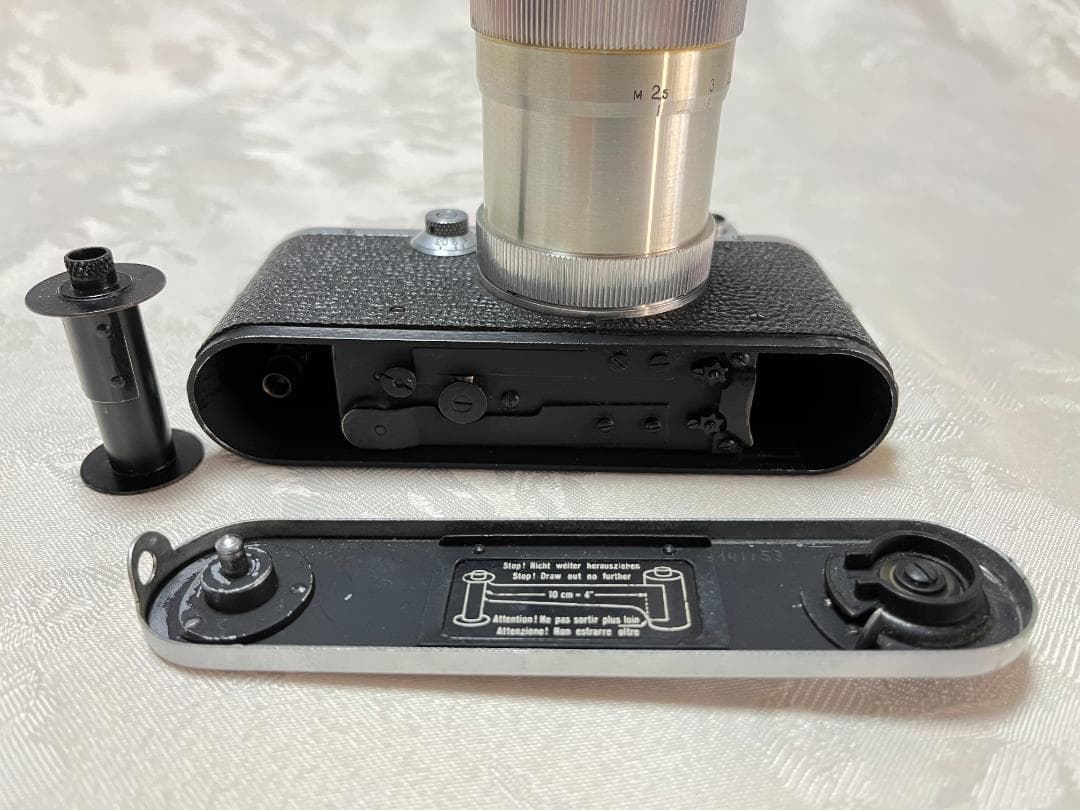 LeicaⅢ　ドイツ１９３４年製と135mmジュピターレンズ　美品　即購入可能