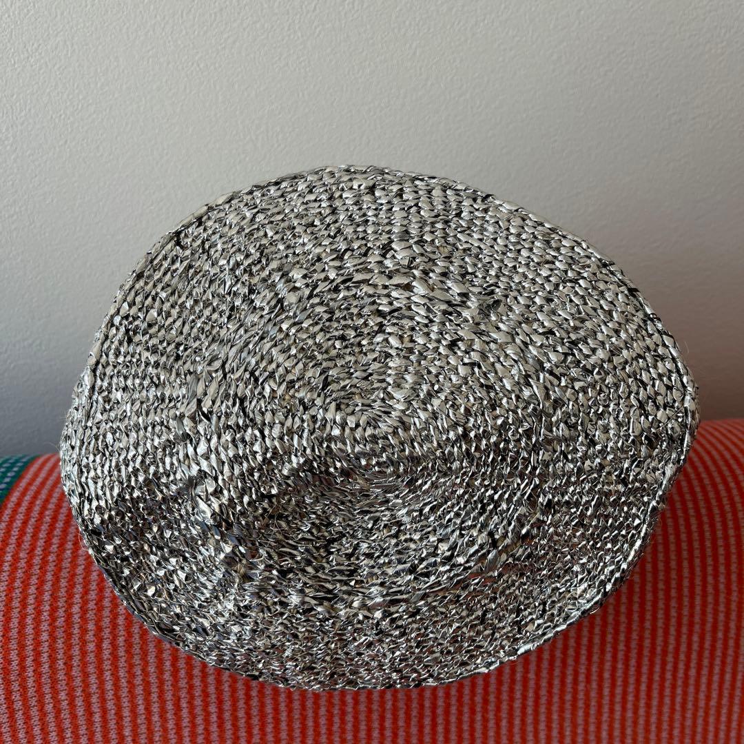 ★RECTANGLE★ シルバーバスケット　かごバッグ