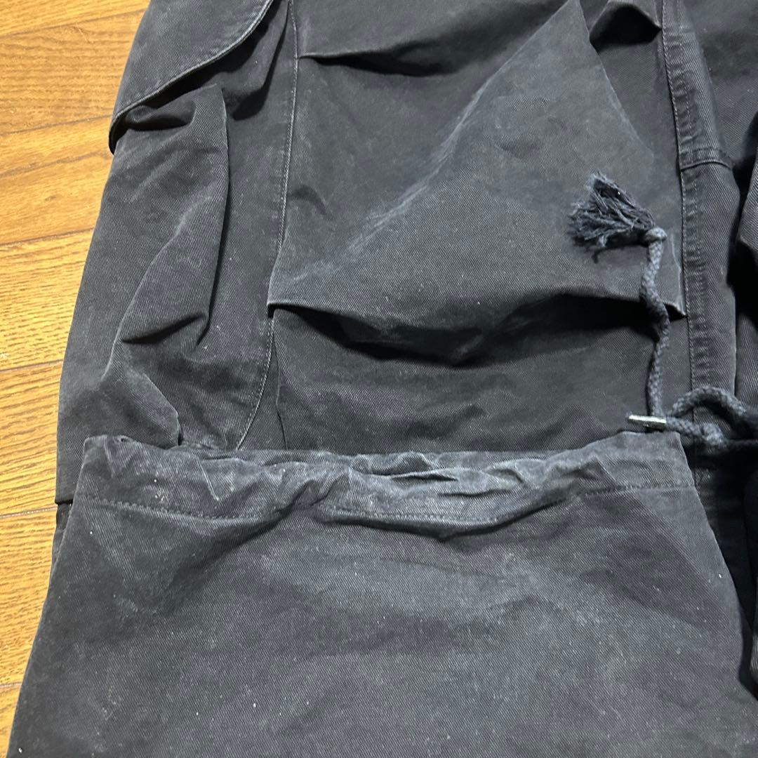 パンツ entire studios freight cargo pants black