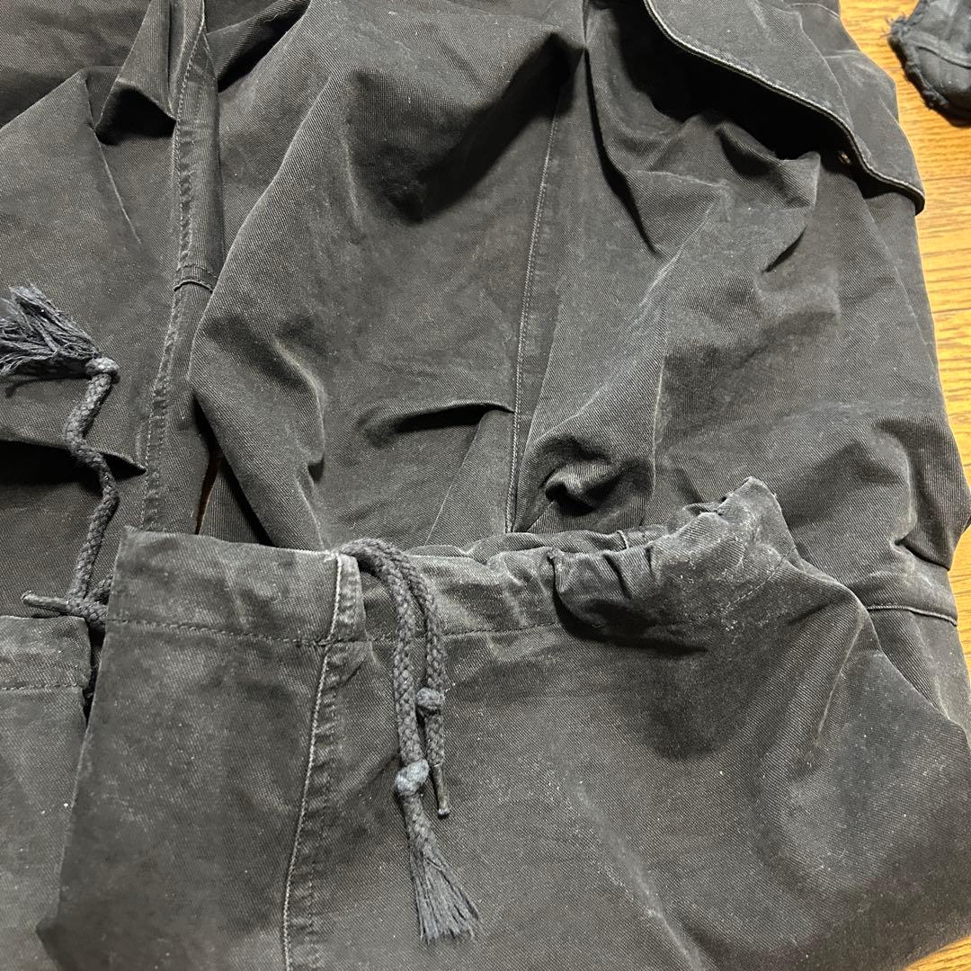 パンツ entire studios freight cargo pants black