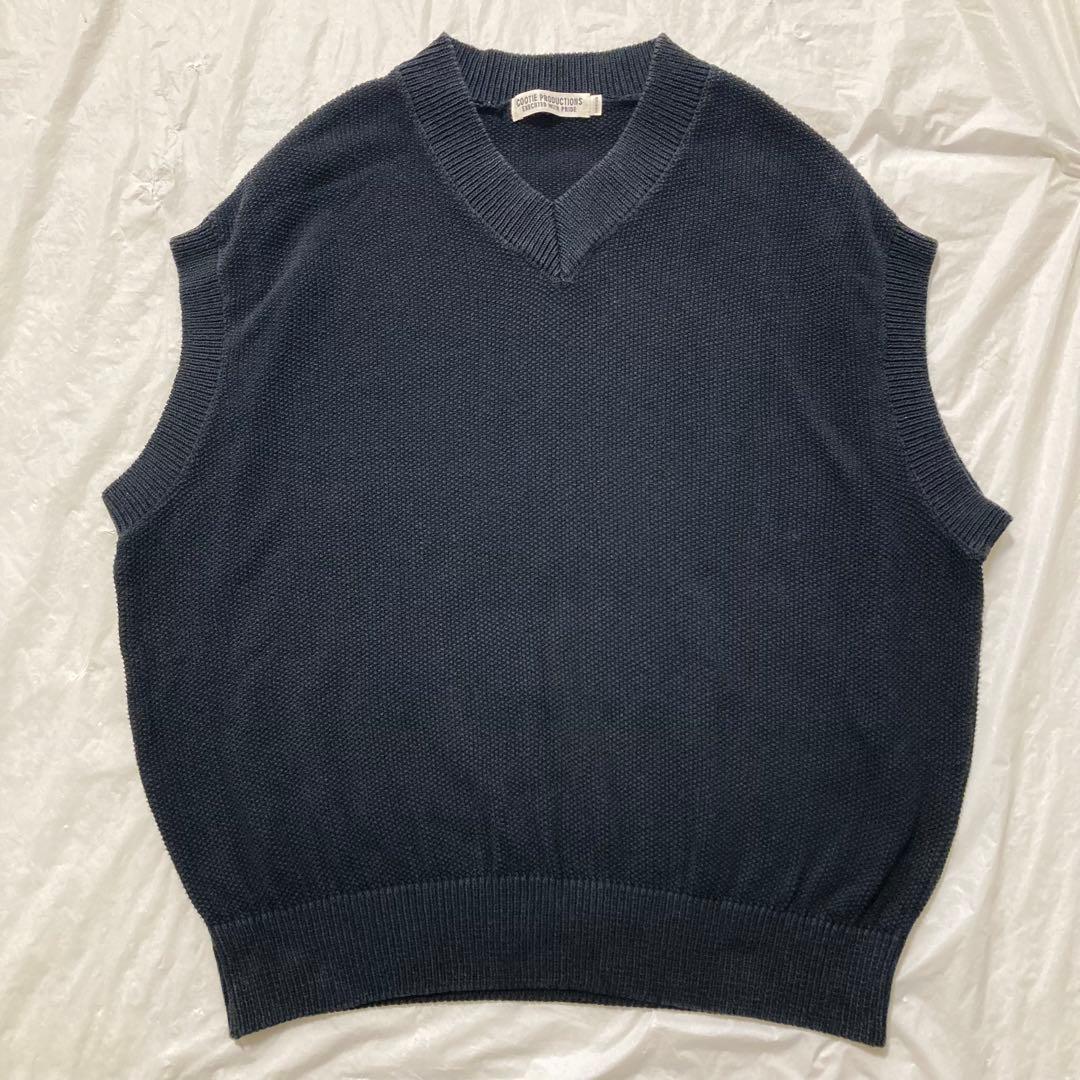 f*8様 COOTIE PRODUCTIONS　ニットベスト　Vネック　古着屋購