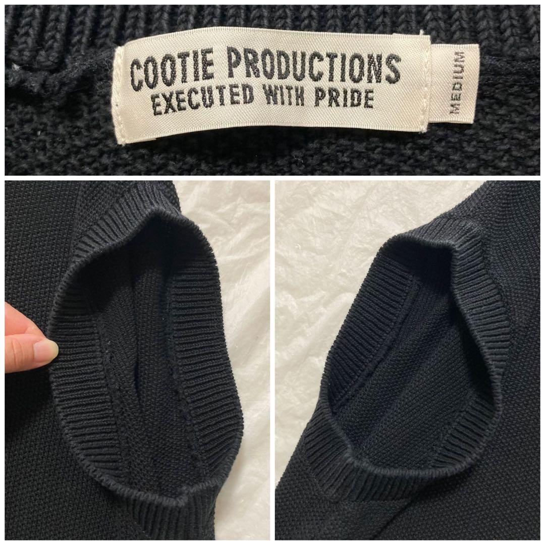 f*8様 COOTIE PRODUCTIONS　ニットベスト　Vネック　古着屋購
