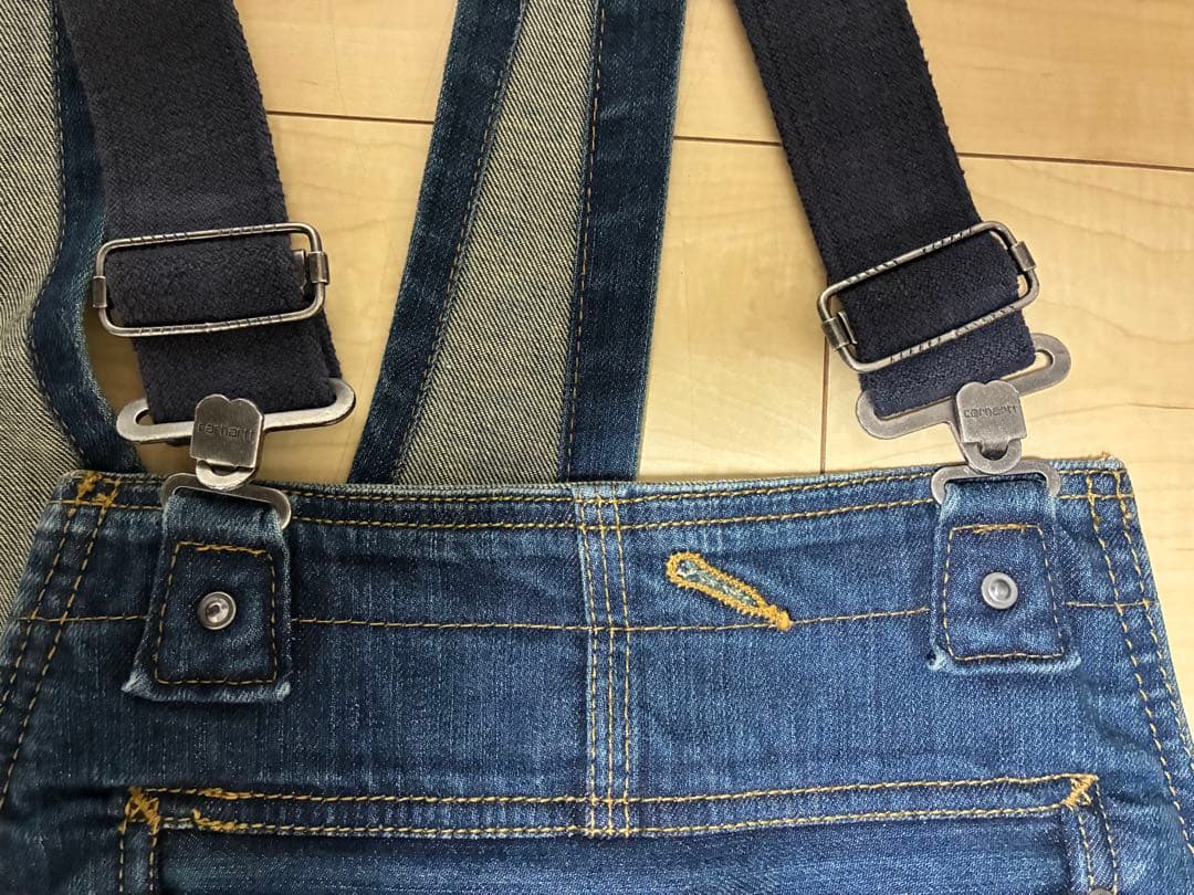【買い得価格】Carhartt デニムオーバーオール 32 x 30