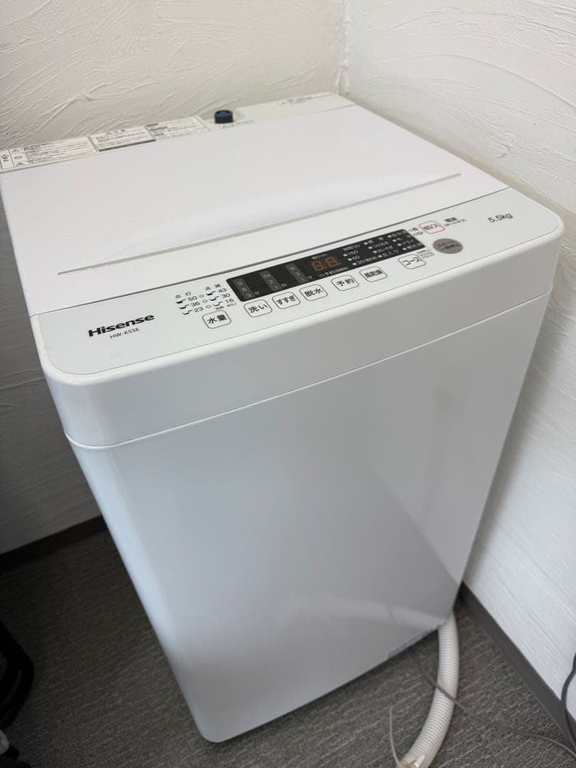 値下げしました！Hisense 縦型洗濯機 HW-7010 美品