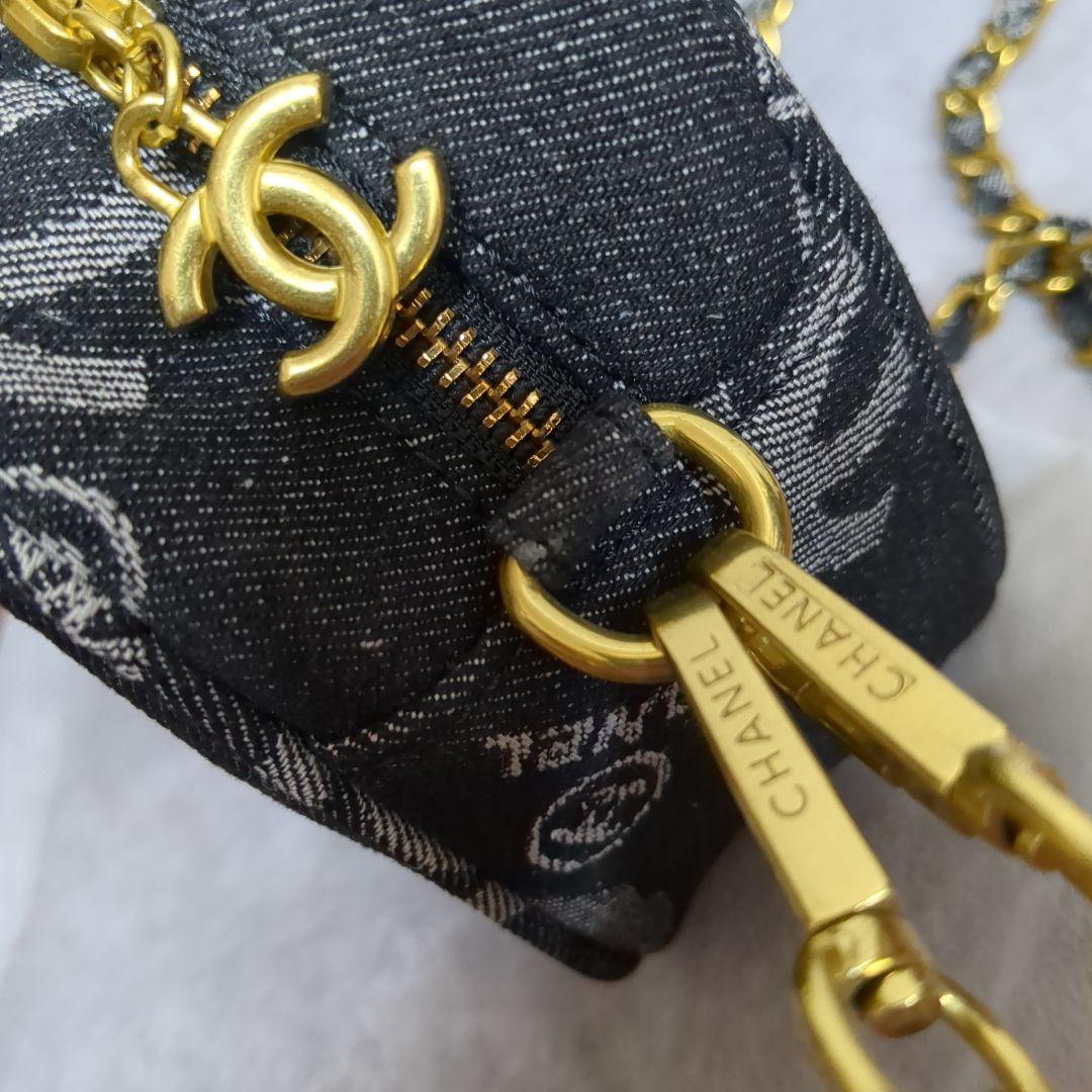 新品•未使用　CHANELノベルティ デニム ショルダーバッグ
