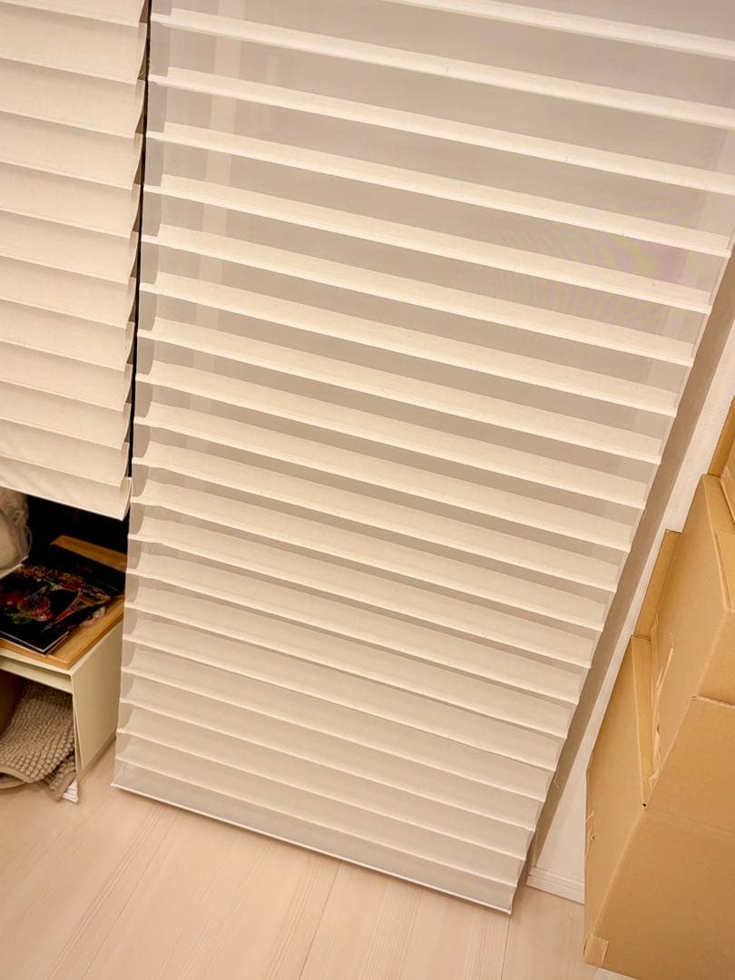 Yoolax 電動調光 スマートロールスクリーン（ベージュ）2個セット